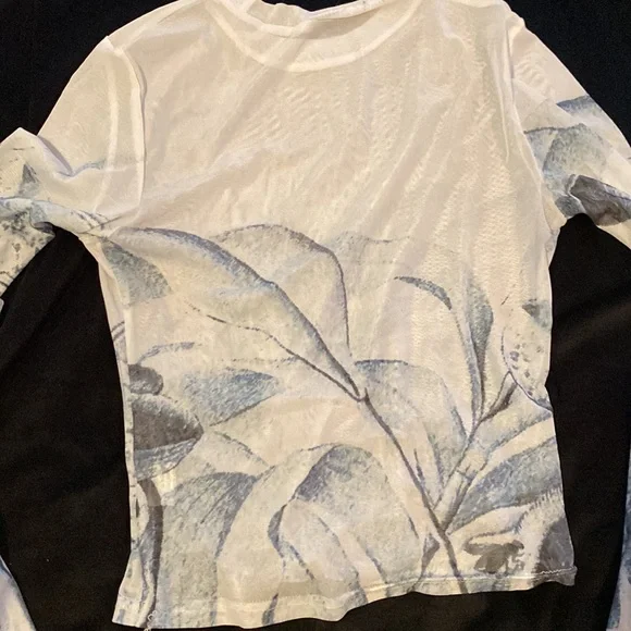 Y2K mesh shirt Size S - Picture 2 of 2